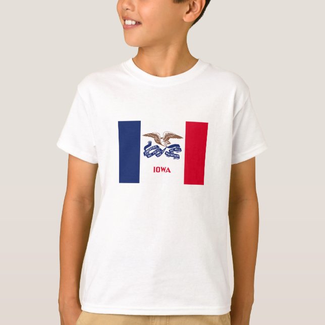 Iowa State Flag T-Shirt (Front)