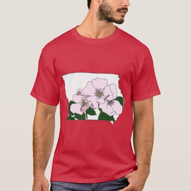 Iowa State Flower T-Shirt (Front)