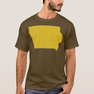 Iowa state map TShirt