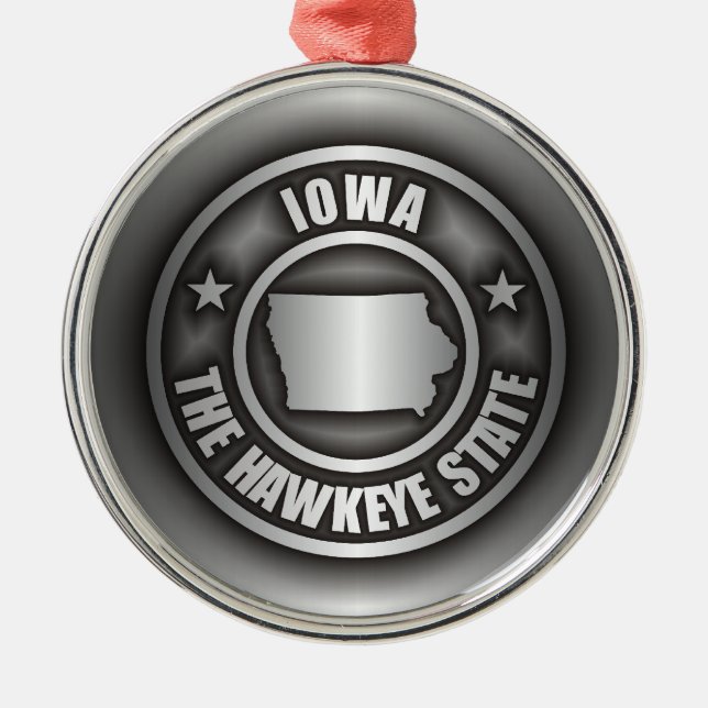 "Iowa Steel" Ornaments (Front)