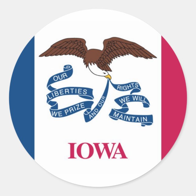 Iowa Sticker (Front)