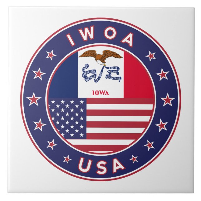 Iowa Tile (Front)