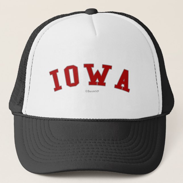 Iowa Trucker Hat (Front)