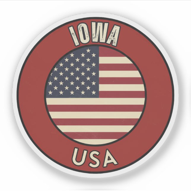 Iowa United States of America (Front)