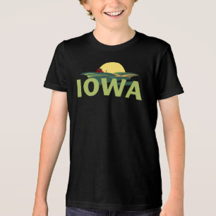 Iowa United States of America Tri-Blend Shirt