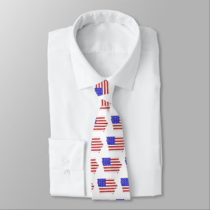 Iowa USA silhouette state map Tie