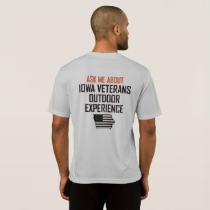 Iowa Veterans Outdoor Experience Sport-Tek t-shirt