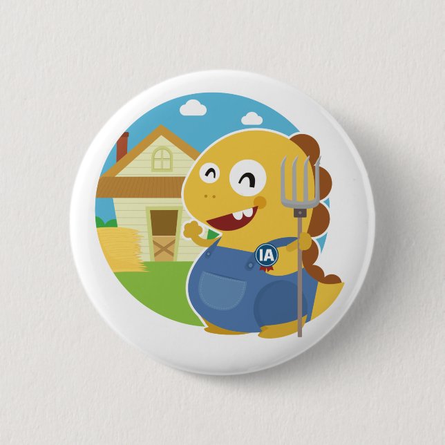 Iowa VIPKID Button (Front)