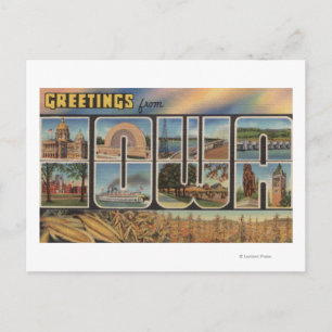 IowaLarge Letter ScenesIowa Postcard