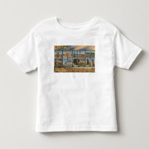IowaLarge Letter ScenesIowa Toddler T-Shirt