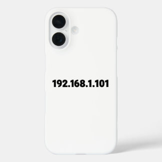 IP address iPhone 16 Case