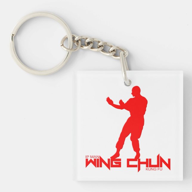 Ip Man - Wing Chun "Kung Fu" Key Ring (Front)