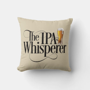 IPA Whisperer Throw Pillow