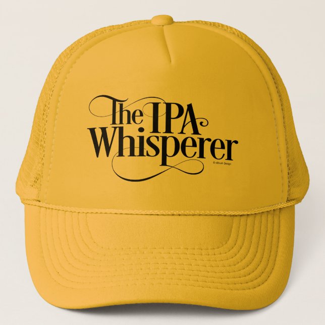 IPA Whisperer Trucker Hat (Front)