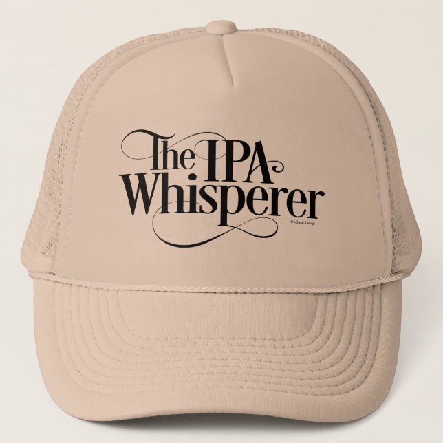 IPA Whisperer Trucker Hat (Front)
