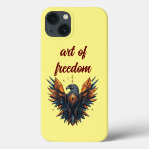 ipad  art of freedom iPhone 13 case