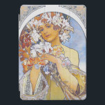 IPAD CASE - Alphonse Mucha - Vintage 1897 -Flowers<br><div class="desc">This case features a vintage 1897 image of art by artist Alphonse Mucha.  Available for other iPad models. ►Customise/personalise by adding custom text in your choice of font,  or an additional image or a logo. Makes a nice gift.</div>