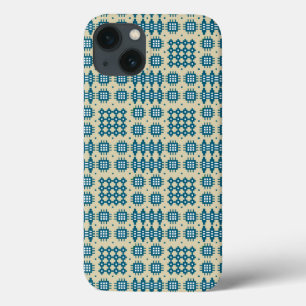 iPad Case-Mate Case: Navy, Welsh Tapestry Pattern iPhone 13 Case