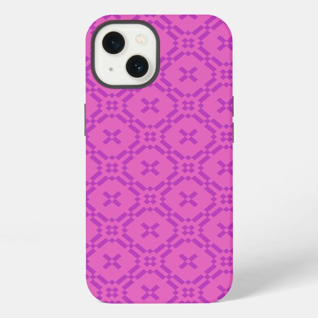 iPad Case-Mate Case: Pink Welsh Tapestry Pattern iPhone Case (Back)