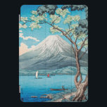 iPAD CASE - Mt. Fuji from Lake Yamanaka<br><div class="desc">This iPad Case features a colourful Japanese illustration of "Mount Fuji from Lake Yamanaka" by Hiroaki Takahashi (1871–1945) . This image CANNOT be removed but can be moved up or down a bit to attain your preferred view. Personalise with custom text in choice of font, a small image, and/or a...</div>