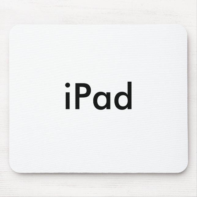 iPad Mouse Pad (Front)
