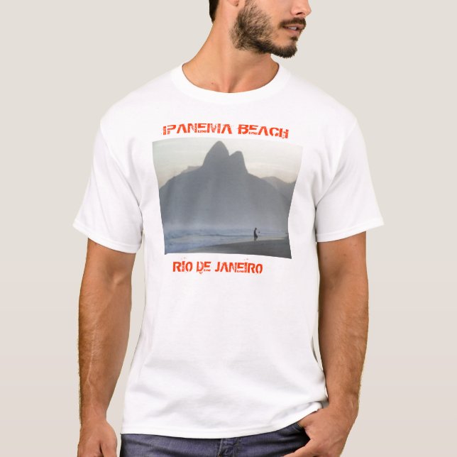 Ipanema Beach - Rio de Janeiro T-Shirt (Front)