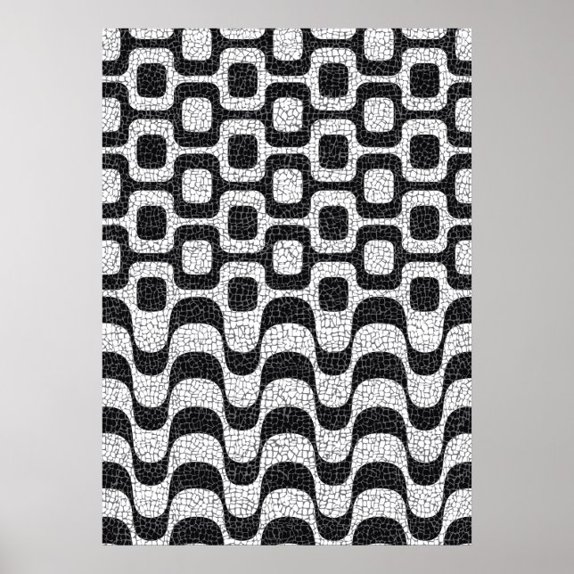 Ipanema / Copacabana Boardwalk Poster (Front)