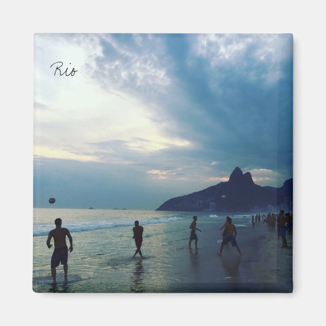 ipanema football magnet (Front)