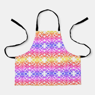 Ipanema Intricate Network Of Multi Shape Pattern Apron