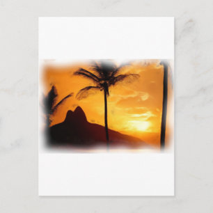 Ipanema,-Rio-de-Janeiro,-Brazil_Painting_oil Postcard