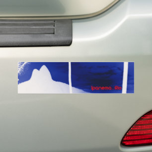 Ipanema.Rio de Janeiro Bumper Sticker