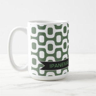 Ipanema, rio de janeiro, sidewalk coffee mug