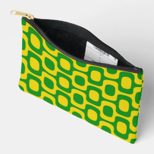 Ipanema Sidewalk Pattern, Beach Pattern, Brazil Accessory Pouch