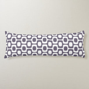 Ipanema Sidewalk Pattern, Beach Pattern, Brazil Body Cushion
