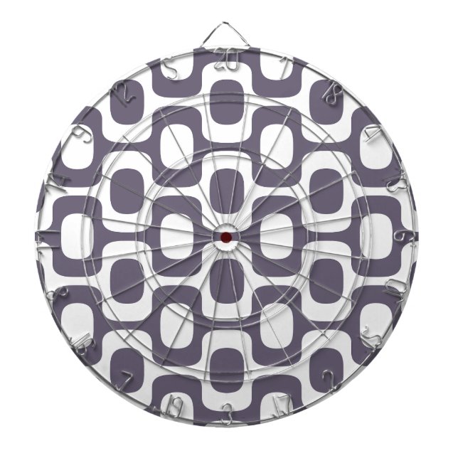 Ipanema Sidewalk Pattern, Beach Pattern, Brazil Dartboard (Front)