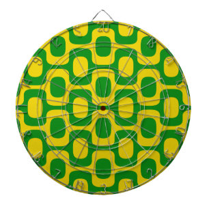 Ipanema Sidewalk Pattern, Beach Pattern, Brazil Dartboard