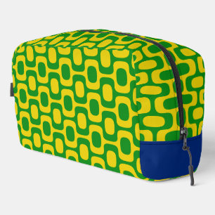 Ipanema Sidewalk Pattern, Beach Pattern, Brazil Dopp Kit