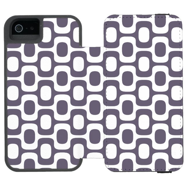 Ipanema Sidewalk Pattern, Beach Pattern, Brazil Incipio iPhone Wallet Case (Folio Open)