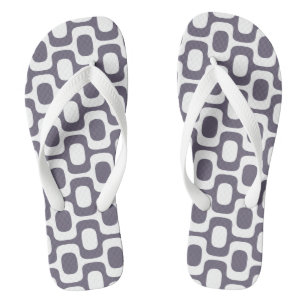 Ipanema Sidewalk Pattern, Beach Pattern, Brazil Jandals