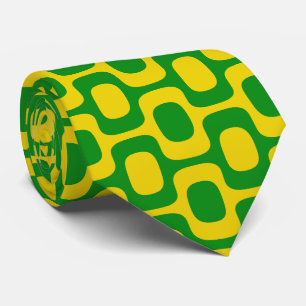 Ipanema Sidewalk Pattern, Beach Pattern, Brazil Tie