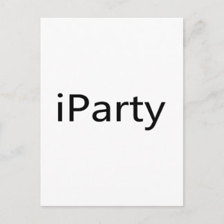 iParty Postcard