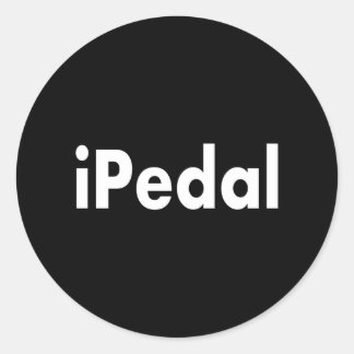 iPedal Classic Round Sticker