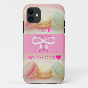 【iPhoneケース】マカロン★KEEP CALM AND  iPhone 11 Case