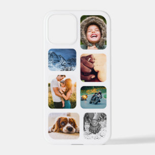 iPhone12 Pro Photo Collage Template Rounded Phone iPhone 12 Pro Case