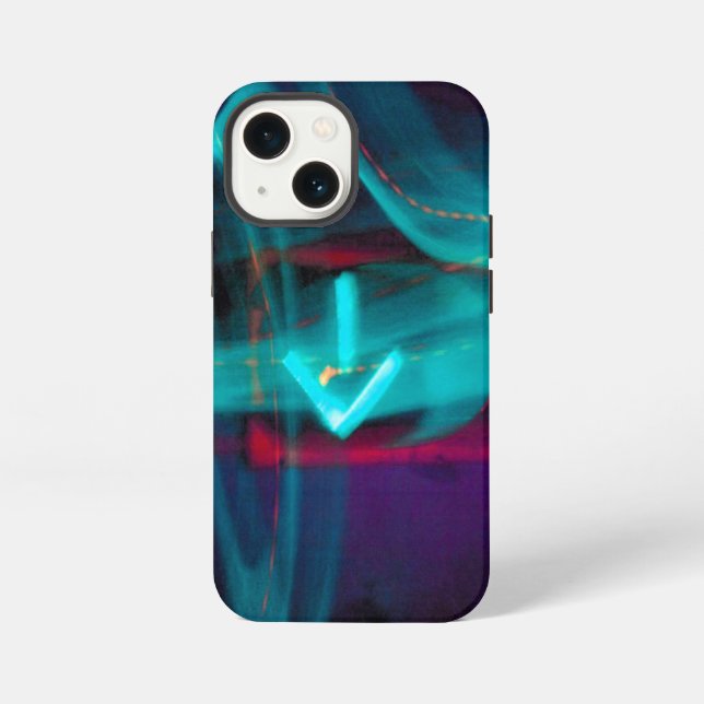 iPhone13 mini "Traffic" design iPhone Case (Back)