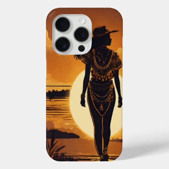 IPhone15 Case- Safari Girl Case-Mate iPhone Case (Back)