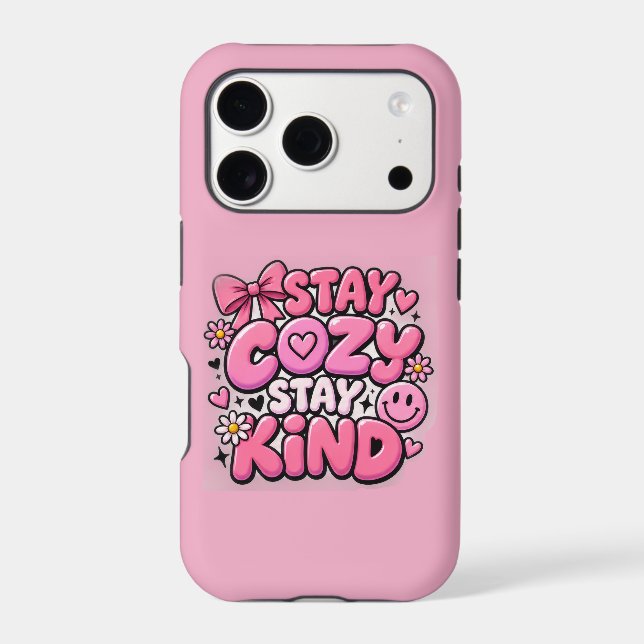 iPHONE17 PRO CASE PINK WITH QOUTE (Back)