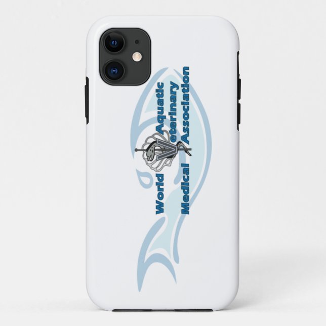 iPhone5 case with WAVMA logo (Back)