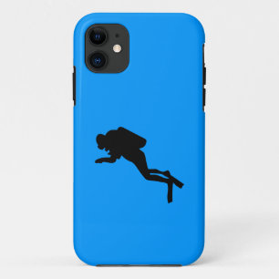 iPhone5 CM/BT - Scuba Diver iPhone 11 Case