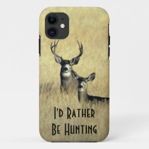 iPhone5 Masculine White Tail Mule Deer Buck Doe iPhone 11 Case